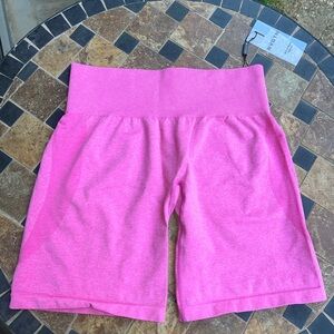 NVGTN Bubble Gum Pink Pro Seamless Shorts